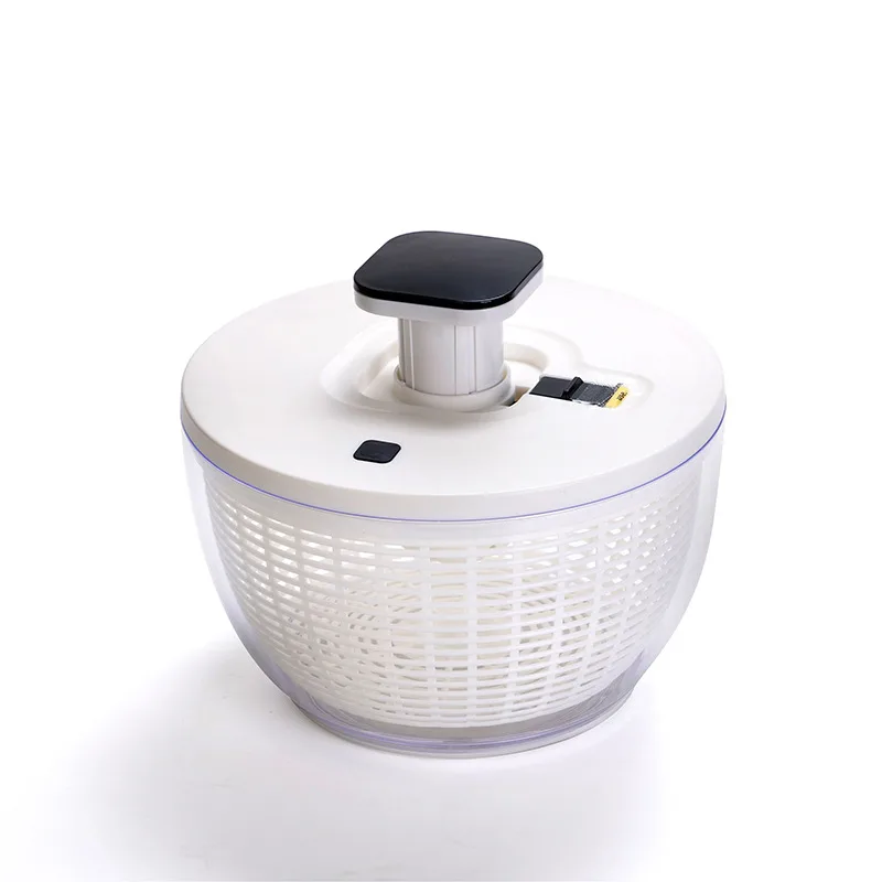 6L Large Salad Spinner – Manual with Stop Button