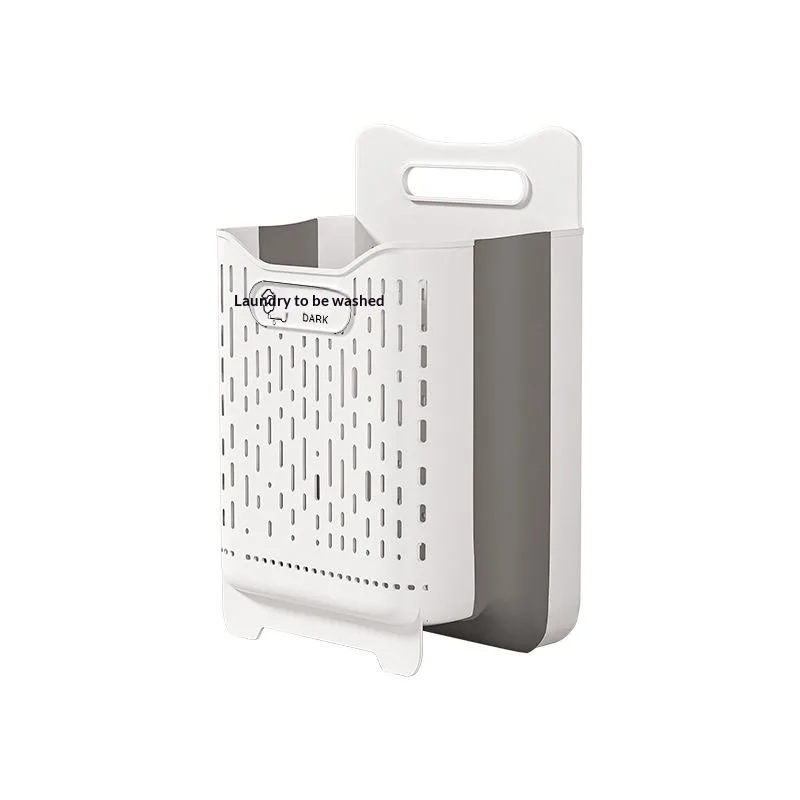 Foldable Wall Mounted Laundry Basket – Extra Large
