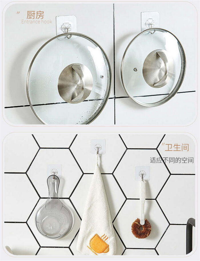 Adhesive Wall Hooks