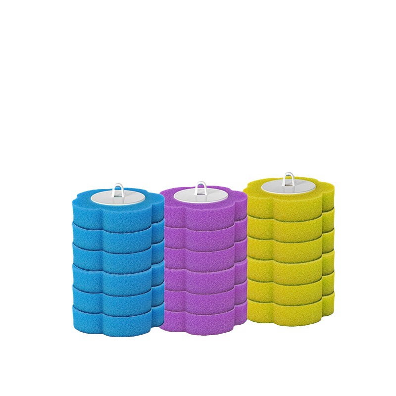 Premium Disposable Toilet Bowl Cleaning Wand/Brush Kit with 24 Refills and Wall-Mounted Storage Holder – Ergonomic Long Handle for Deep Cleaning