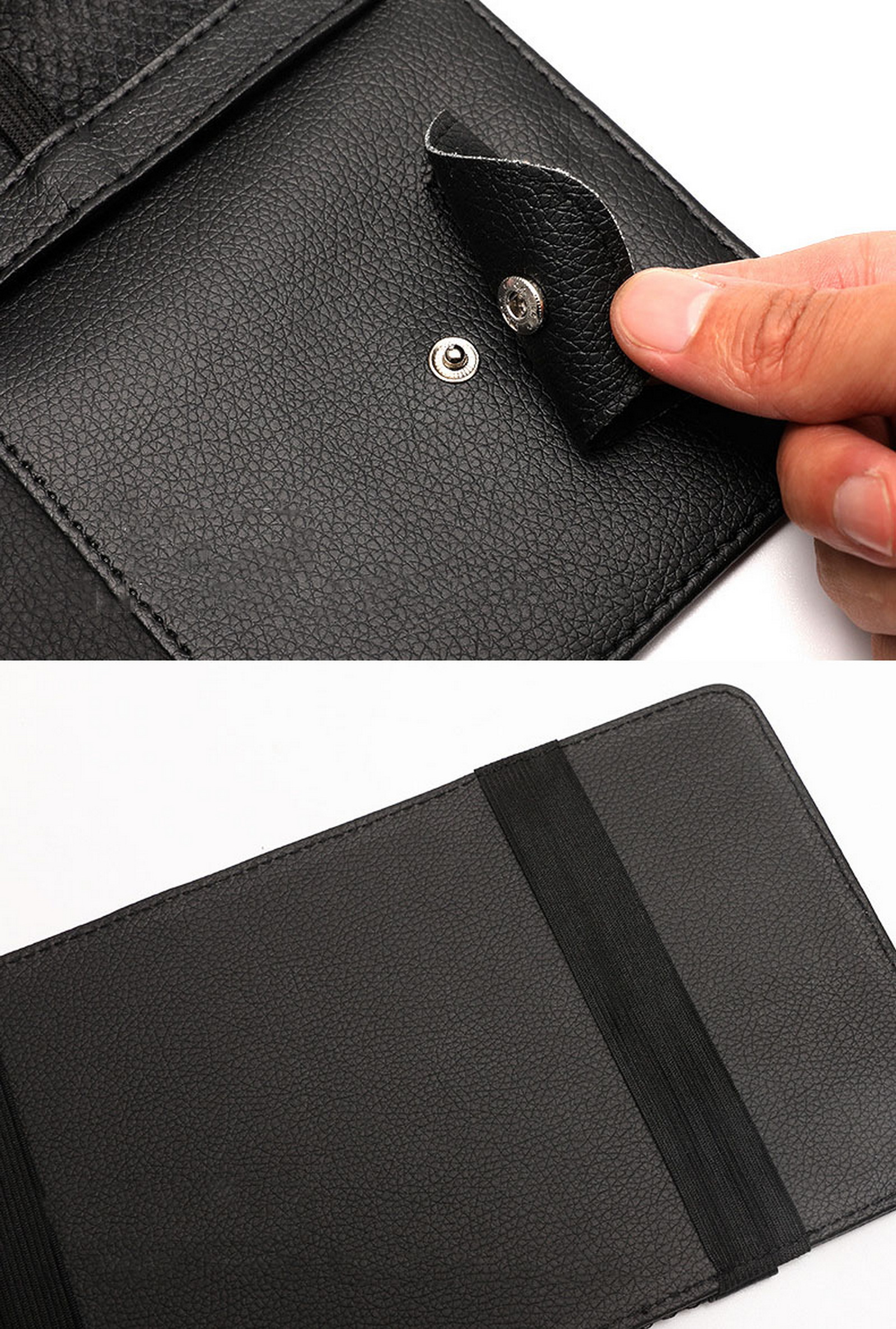 Sun Visor Multi-Pocket Caddy with Zippered